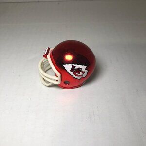RIDDELL NFL Pocket Chrome Mini Helmet Kansas City Chiefs